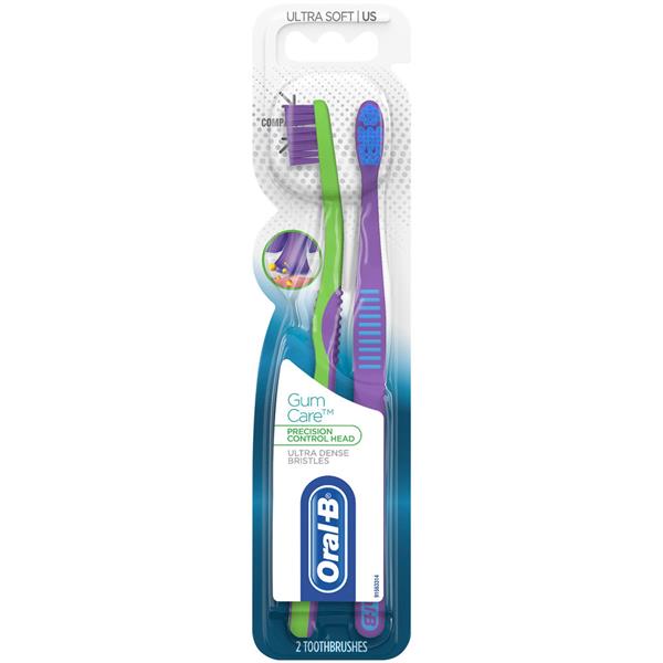 Oral-B Gum Care Precision Control Head Ultra Soft Toothbrushes | Hy-Vee ...