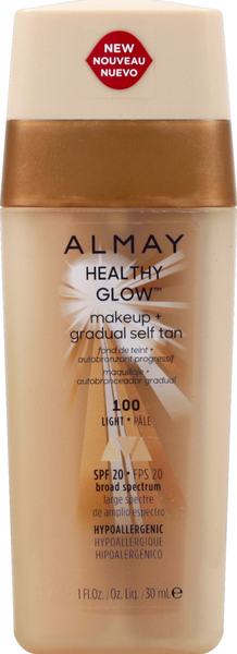  Almay Healthy Glow Maquillaje Gradual Autobronceador Ligero