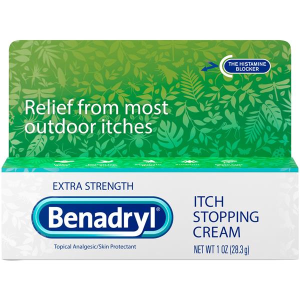 Benadryl Itch Stopping Cream Extra Strength | Hy-Vee Aisles Online ...