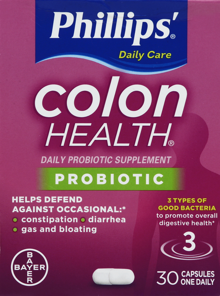 Phillips Colon Health Probiotic Capsules | Hy-Vee Aisles Online Grocery ...