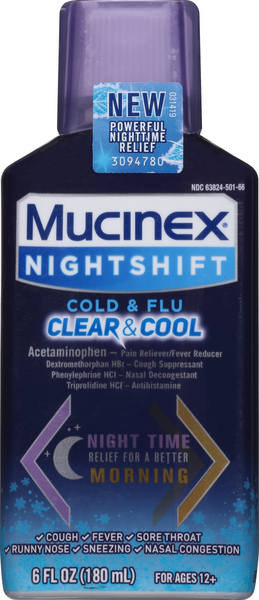 mucinex nightshift ingredients