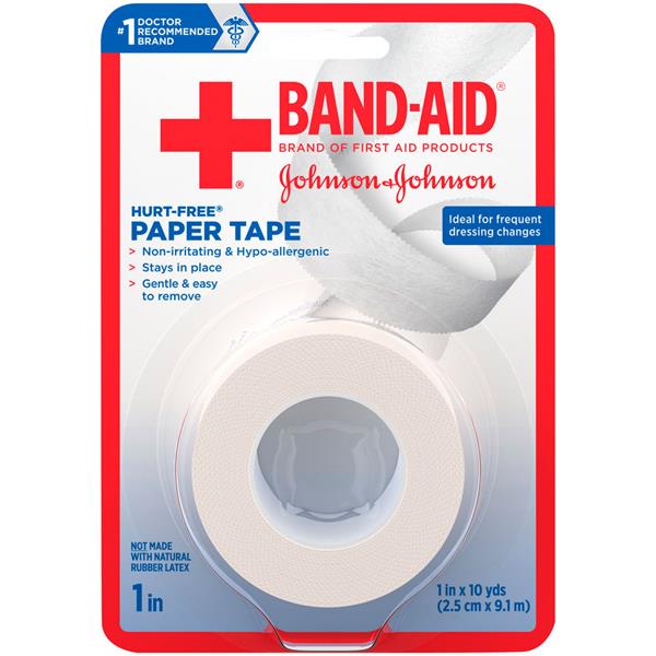 BandAid Paper Tape 1" HyVee Aisles Online Grocery Shopping