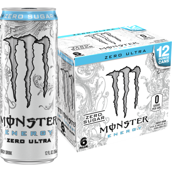 Monster Energy, Zero Ultra 6Pk | Hy-Vee Aisles Online Grocery Shopping