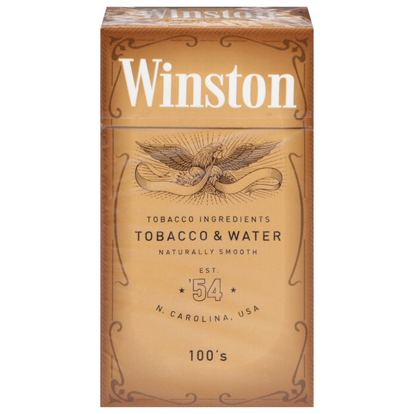 Winston Cigarette, Gold 100's