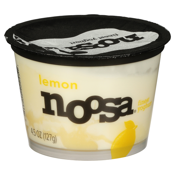 Noosa Finest Lemon Yoghurt 4.5 oz | Hy-Vee Aisles Online Grocery