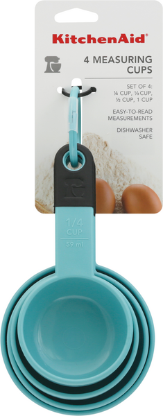 KitchenAid Measuring Cups, Aqua  Hy-Vee Aisles Online Grocery Shopping