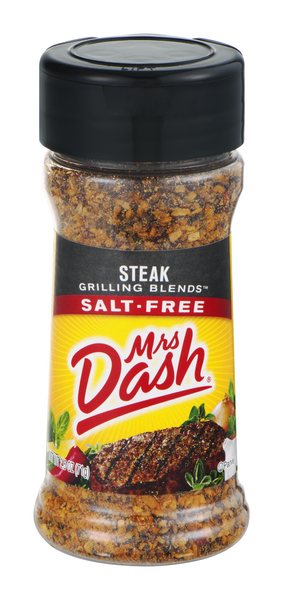 Mrs Dash Grilling Blends, Steak, Salt, Spices & Seasonings