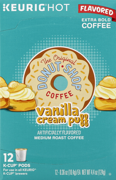 vanilla cream puff k cup
