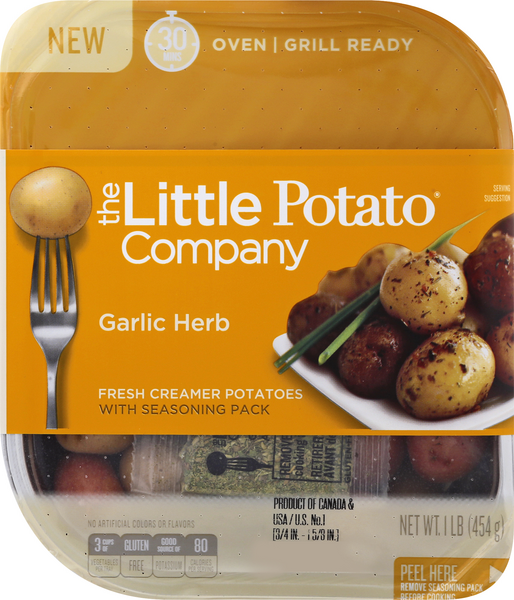 Little Potato Co. A Little Garlic & Herb Fresh Potatoes, 1 lb.