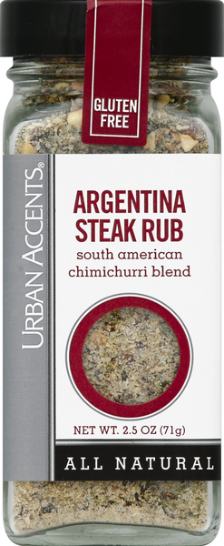 Urban Accents Steak Rub, Argentina - 2.5 oz