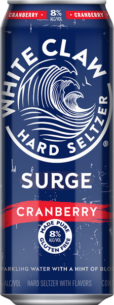 White Claw Hard Seltzer Surge Cranberry Hy-vee Aisles Online Grocery Shopping