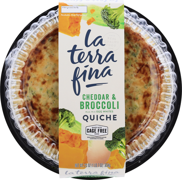 Wfm Broccoli & Cheddar Quiche, 32 oz at Whole Foods Market