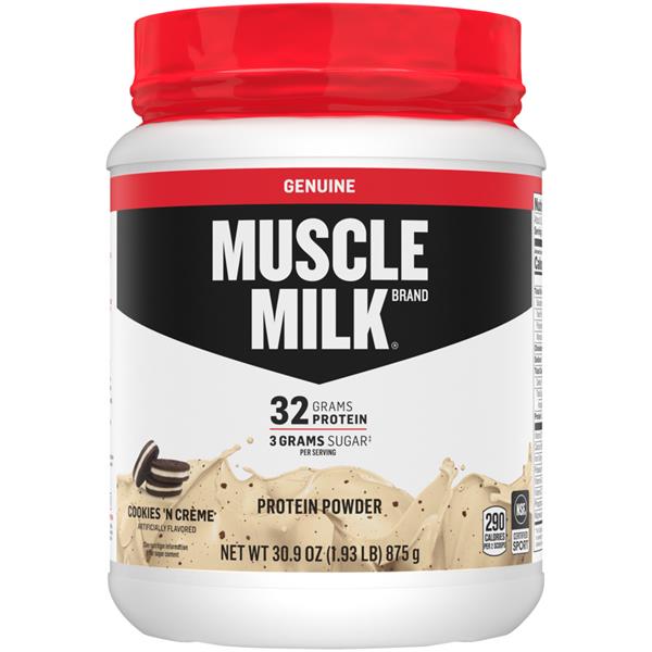 Muscle Milk Genuine Cookies N Creme Protein Powder Hy Vee Aisles Online Grocery Shopping 6840