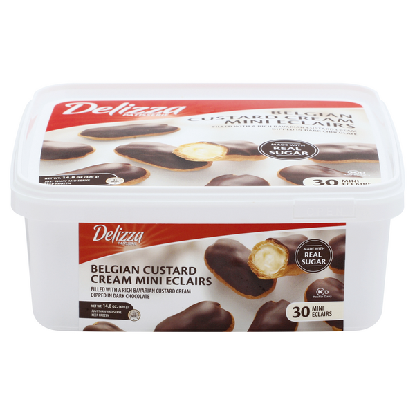 Delizza Eclairs 30 ea | Hy-Vee Aisles Online Grocery Shopping