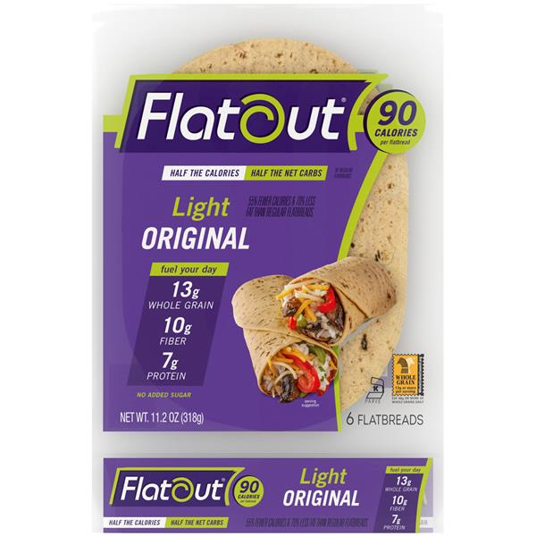 flatout wraps nutrition
