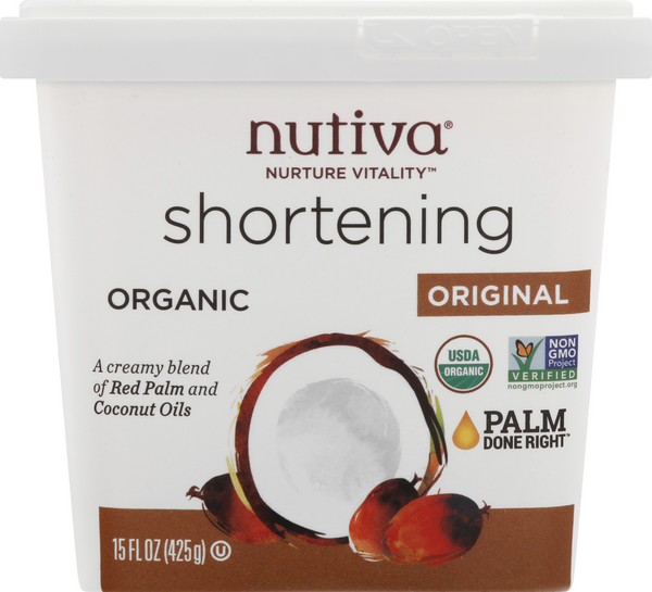 Nutiva Organic Shortening, 15 fl. oz.