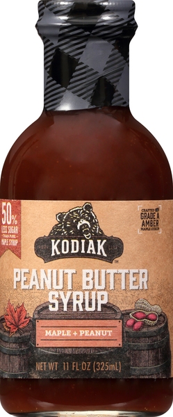 Kodiak Peanut Butter Maple Syrup | Hy-Vee Aisles Online Grocery Shopping