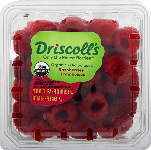 Organic Driscoll Raspberries HyVee Aisles Online Grocery Shopping
