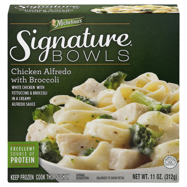 Michelina's Signature Bowls Chicken Alfredo with Broccoli HyVee