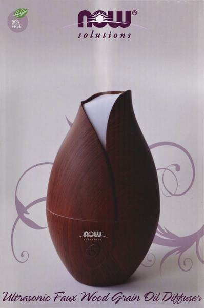 NOW Essential Oils, Ultrasonic Faux Wooden Oil Diffuser | Hy-Vee Aisles ...