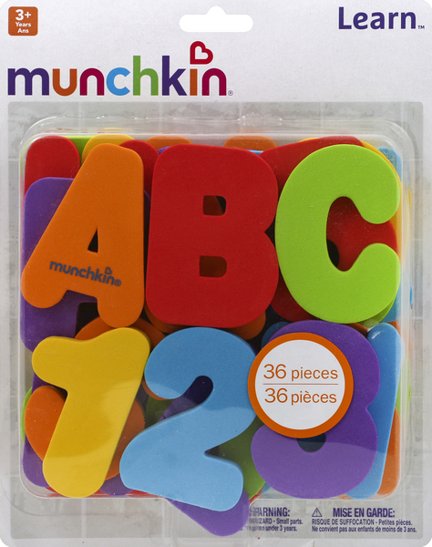 munchkin bath letters and numbers