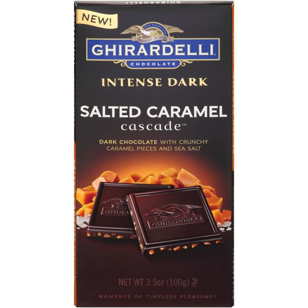 Ghirardelli Salted Caramel Cascade Intense Dark Chocolate | Hy-Vee ...