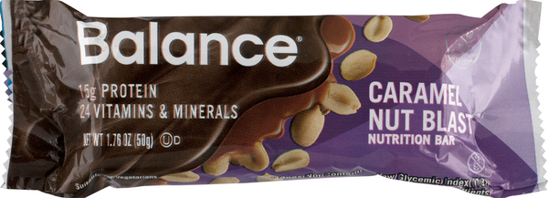 Balance Nutrition Gold Bar Caramel Nut Blast | Hy-Vee ...