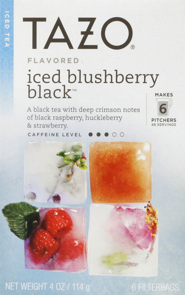 Tazo Iced Blushberry Black Black Tea 