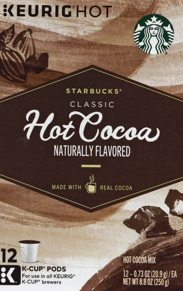 Starbucks keurig hotsell hot chocolate