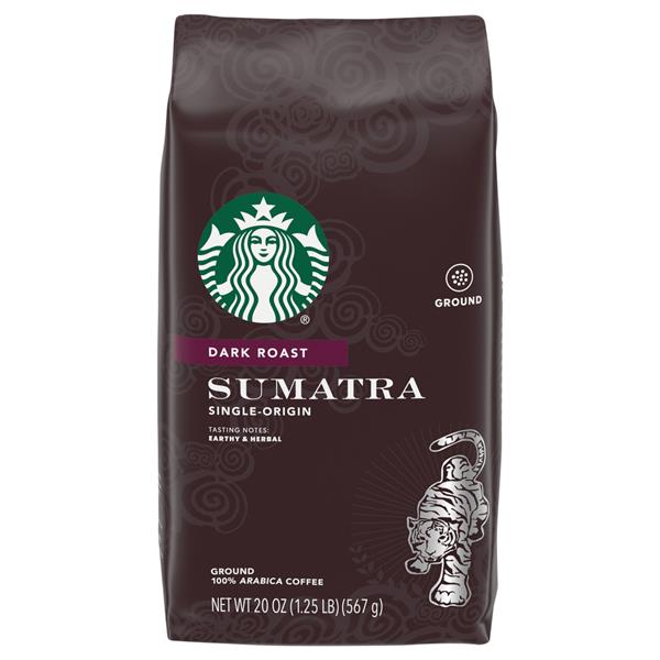 Starbucks Sumatra Dark Roast Ground Coffee | Hy-Vee Aisles ...