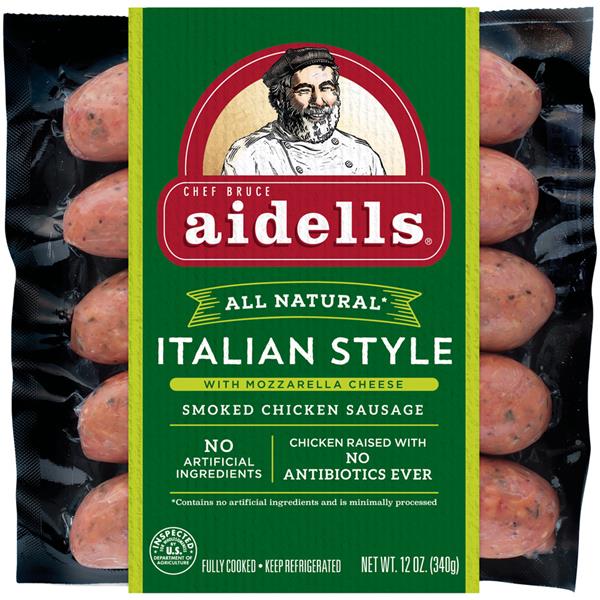 Aidells Italian Style Smoked Chicken Sausage | Hy-Vee Aisles Online Grocery Shopping