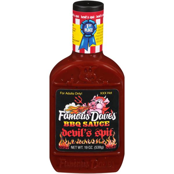 Famous Dave S Devil S Spit BBQ Sauce Hy Vee Aisles Online Grocery   0780993086580 CF Default Default Large 