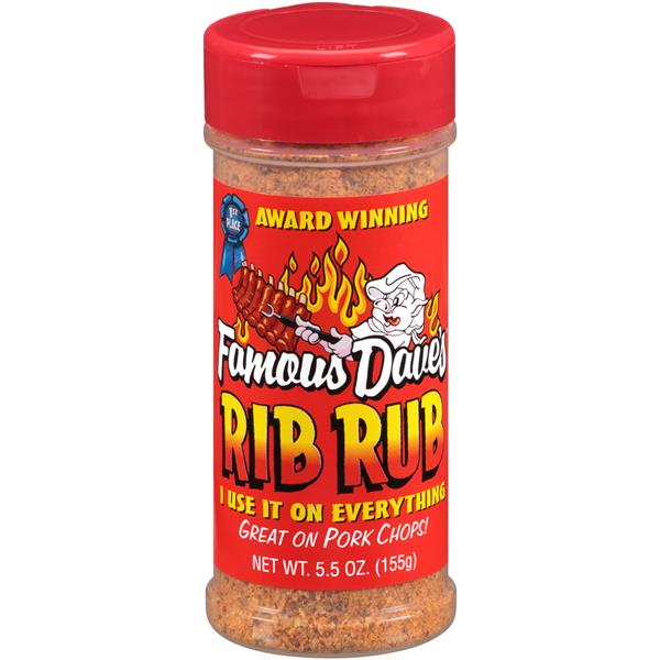 Famous Dave's Rib Rub | Hy-Vee Aisles Online Grocery Shopping