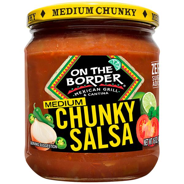 On The Border Medium Chunky Salsa | Hy 