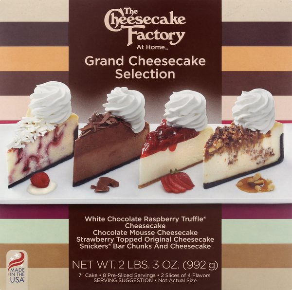 The CHeesecake Factory Grand Cheesecake Selection HyVee Aisles