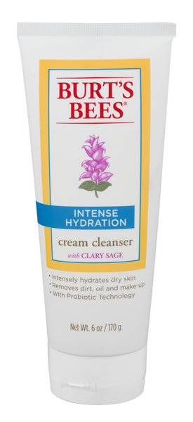 burt's bees cream cleanser clary sage