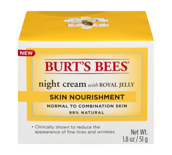 burt's bees nourishment night cream