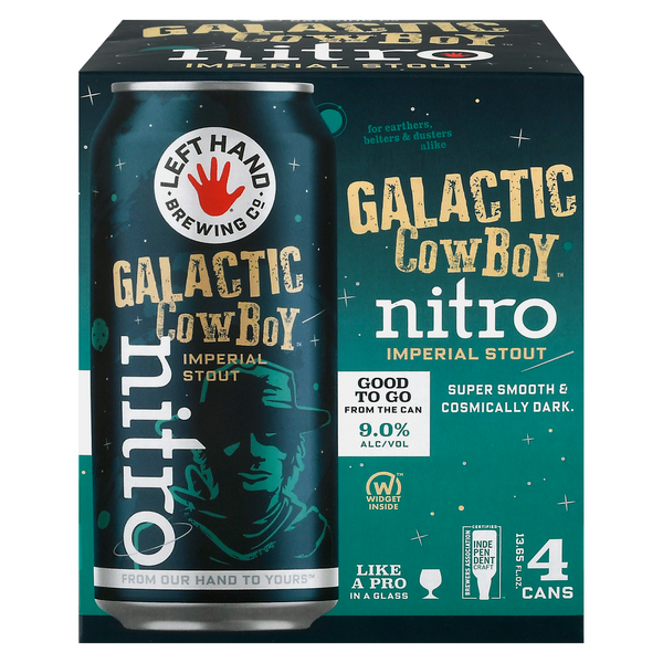 Left Hand Brewery Galactic Cowboy Nitro Imperial Stout 4pk Hy Vee Aisles Online Grocery Shopping