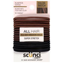 Scunci Color Match All Hair Elastics 16 Each