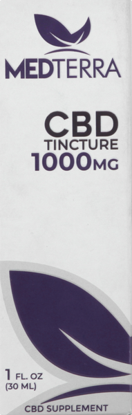 MedTerra CBD Tincture, 1000 Mg | Hy-Vee Aisles Online