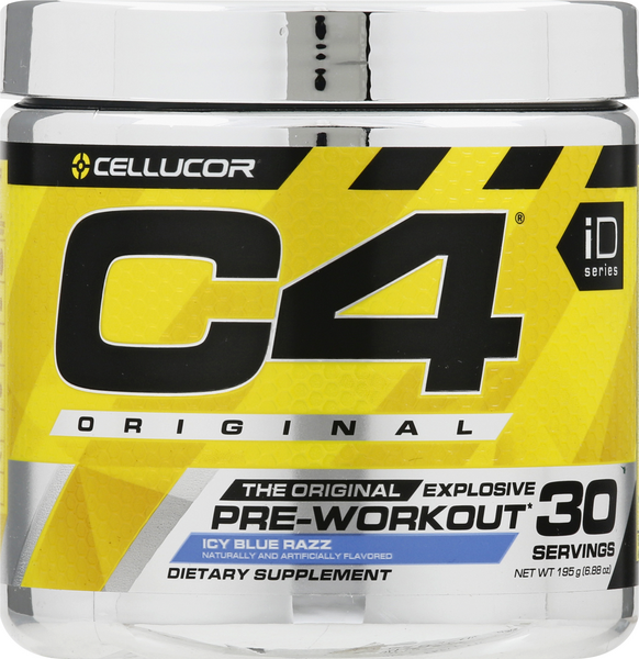 Cellucor C4 Icy Blue Razz Pre Workout Powder Hy Vee Aisles Online Grocery Shopping 9988