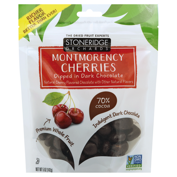 Stoneridge Orchards Dark Chocolate Dipped Montmorency Cherries HyVee