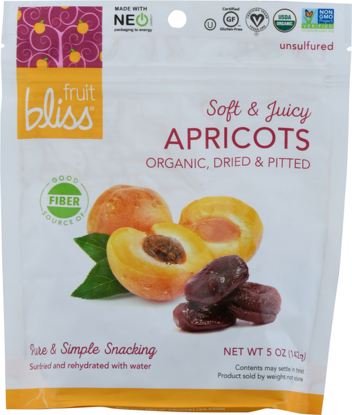 Fruit Bliss Apricots, Organic, Dried & Pitted HyVee Aisles Online
