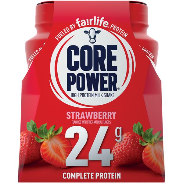 Core Power Strawberry Ready to Drink Protein Shakes 48 fl oz Bottles