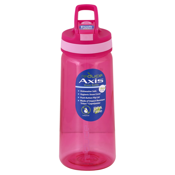 Reduce Axis Cheetah Water Bottle - Pink, 18 oz - Fry's Food Stores