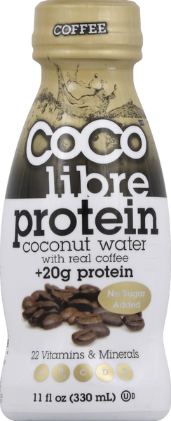 CoCo Libre Protein Coconut Water With Real Coffee | Hy-Vee Aisles