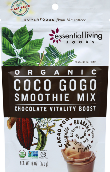 Essential Living Organic CoCo GoGo Smoothie Mix Chocolate Energy