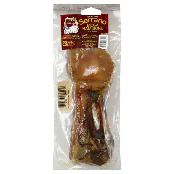 Country kitchen serrano ham bone dog treat hotsell