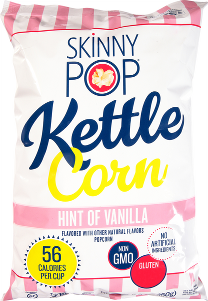 skinny pop kettle corn vanilla