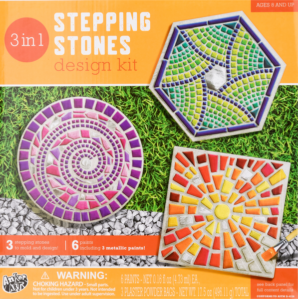 Anker Art Design Kit, Stepping Stones, 3 in 1